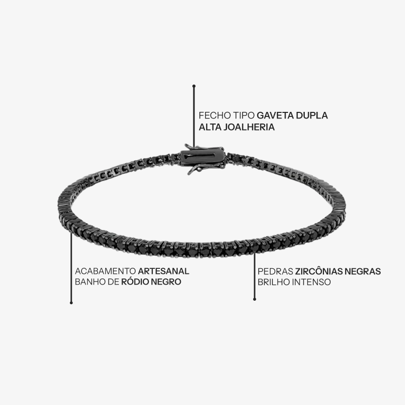 Riviera Zircônia Noir