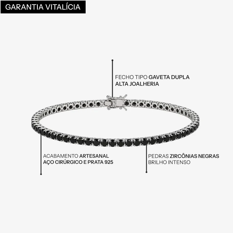 Riviera Zircônia Midnight