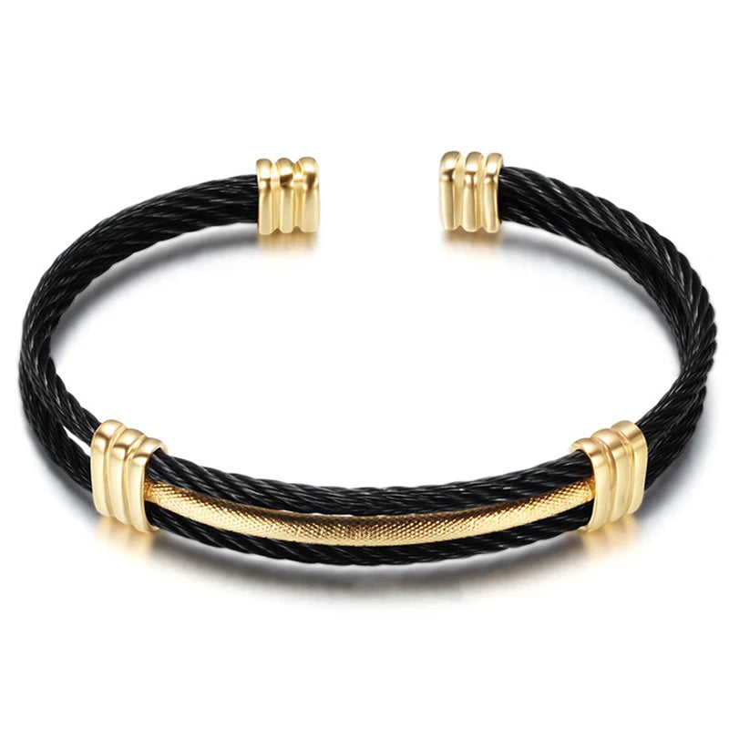 Bracelete Dourado fio Milan