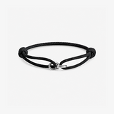 Pulseira de Corda Fio Supima Masculino Italiano Minimalista