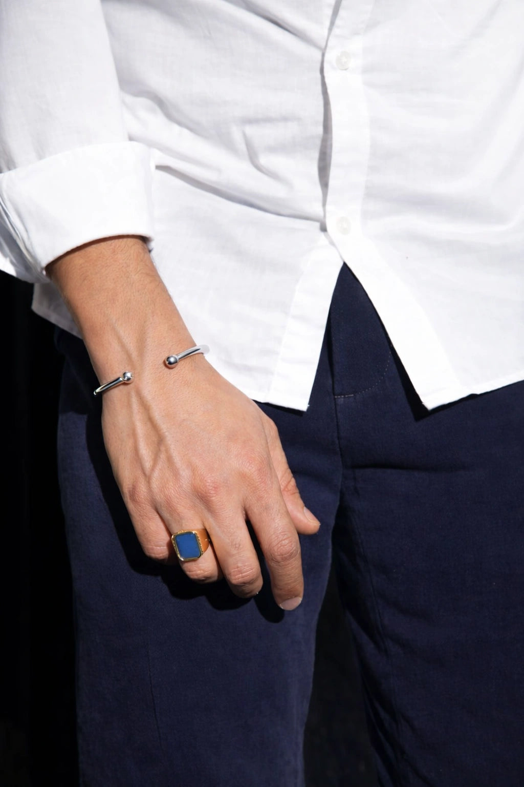 Bracelete Prata- Amsterdan