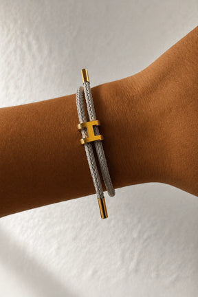 Pulseira de Corda Masculina Fio Supima Trançado H'ills