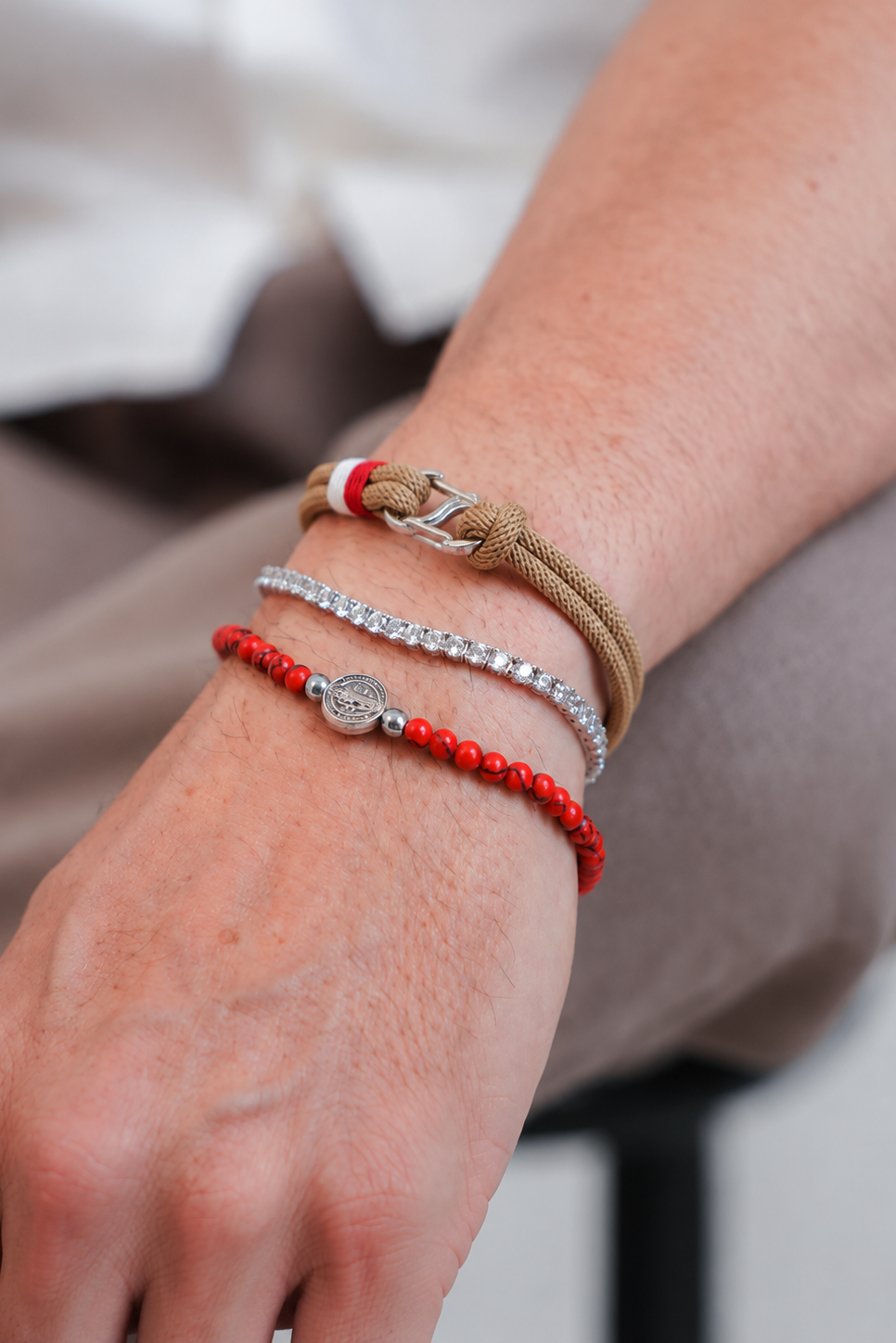 Pulseira de corda Fio Supima Florença