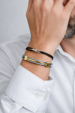 Bracelete Dourado fio Milan