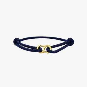 Pulseira de Corda Masculino Fio Supima Arco Duplo - Amsterdan