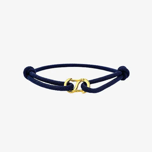 Pulseira de Corda Masculino Fio Supima Arco Duplo - Amsterdan
