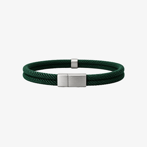 Pulseira de corda Masculina Fio Supima Prata 925 Fosca - Berlin
