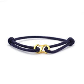 Pulseira de Corda Masculino Fio Supima Arco Duplo - Amsterdan