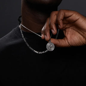 Colar Prata 925 Bússola