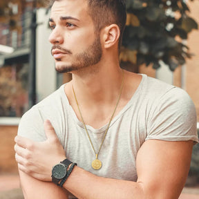 Colar Prata 925 Bússola